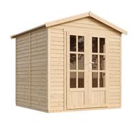 Cabane en bois avec plancher 233x222x233cm