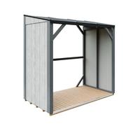 TIMBELA M984-TUNDRA Cavern Abri à bûches 2,54 m², abri pour Bois de Chauffage avec capacité de Stockage de ~4,4 m³