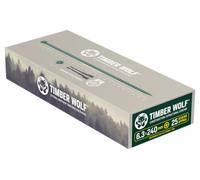 Timber Wolf MORTORQ Vis de construction - 6,3 x 240 mm (boîte de 25 pièces)