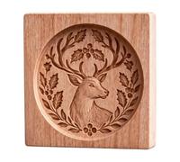 Timbres à biscuits - Charmants modèles d’animaux de la forêt réutilisables | Timbres faits main de de cuisson d'amusement, moules de pâtisserie de presse de pour le gâteau de pâte