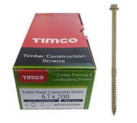 TIMco Index hexagonale à bois - Vert (boîte de 50), 200IN