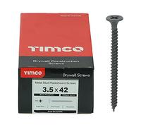 Timco PH2 Vis pour cloison sèche - Noir (Boîte de 1000), 00042DRY