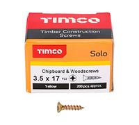 Timco SDF456_P Vis à bois plaqué zinc, 35017SOLOC