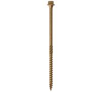 TIMCO Vis bois - Tête hexagonale - Extérieur vert - 6,7 x 125 - Boîte de 50