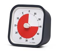 Time Timer Mod - Minuteur Visuel pour l'apprentissage en Classe, Outil d'étude à Domicile et réunions avec Fonctionnement Silencieux et Couvercle en Silicone