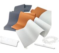 time4blinds, Lamelle store vertical, kit complet, 127x1330 mm, Abricot