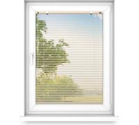 time4blinds – Store Occultant sans Percage – Store Enrouleur – Adhésive, Cassette Aluminium – Éclat Doré, Gauche, 1800x1100