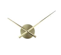 Timelike Aiguilles d'horloge 3D à Faire soi-même, Grandes Aiguilles d'horloge, horloges murales, décoration d'intérieur 3D, mécanisme d'horloge à Quartz Accessoires (doré)