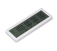Timer du Jour du Compte Numérique, Minuteur Compact ABS pour la Retraite (White)
