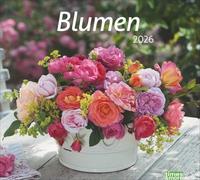 times&more Blumen Bildkalender 2026: times&more Posterkalender mit 12 Fotos wunderschöner Blumensträuße. Dekorativer Wan-Kalender mit Blumenfotos. 30 x 27 cm.