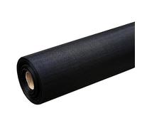 Timizi Moustiquaire en Gaze 1x17m, Grillage pour Moustiquaire Anti-Insectes Grille Fenetre, pour Porte et Fenetre. - Noir