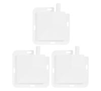 TINEASUR 3 Pièces Collecteur D'eau de Climatisation Grand Entonnoir, | Plastique Blanc, Collecte et Guide les Condensats, pour Maisons et Entreprises, Entretien Courant
