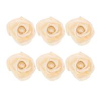 TINEASUR Bâtons Diffuseurs D'arômes sans Flamme Fleurs de Rose Artificielles, 6 Pièces, Diffuseur Huiles Essentielles pour Décoration Intérieure et Ambiance Parfumée