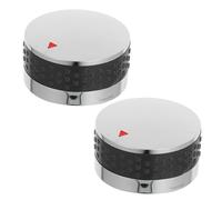 TINEASUR Lot De 2 Boutons De Commande De Brûleur À De Remplacement Style Coréen Antidérapants Pour Barbecue À Diamètre 58 Mm