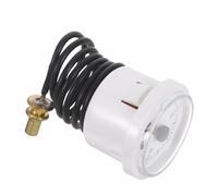 TINEASUR Manomètre de Pression pour Chaudière Murale 4 Bar Bouchon 6 Mm, Accessoire pour Chauffage Sol, Pièce de Rechange Fiable pour Mesurer la Pression D'eau