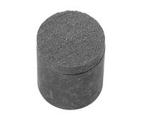 TINEASUR Petit Creuset de Fusion en Graphite Couvercle, Résistance aux Hautes Températures Chocs, pour Expériences Scientifiques et Fusion des Alliages