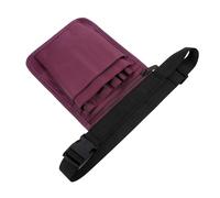 TINEASUR Pochette Capacité en de pour Nylon de Coiffure et Outils Rangement Pourpre Grosse Design Professionnel Ajustable pour Travail en Extérieur