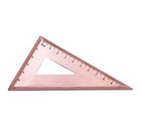 TINEASUR Règle Cuivre Triangle de Dessin Vintage Mesure Précise Outils à Dessin pour Étudiants