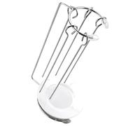 TINEASUR Support Suspendu pour Barbecue 1 Set en Acier Inoxydable Argenté