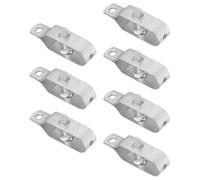 TINEASUR Tendeur de Câble en Acier A3 Conception Polyvalente et Facile à Utiliser pour Serrage, Lot de 7 Pièces Couleur Argenté, Outil pour Tension de Fil en Environnement de Serrage