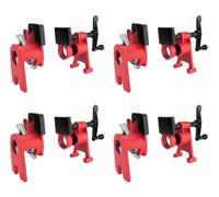 TINMAGI 4 Pièces 3/4" Colliers de Serage à Vis, Serre Joint Dormant, pour Travail du Bois, Tuyau