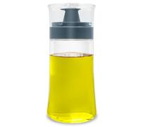 TINMIX Bouteille distributeur d'huile étanche avec bec verseur, cruche en verre pour huile d'olive et vinaigre de 180 ml/6 oz, bien scellée pour pique-nique en plein air, camping, cuisine, bleu