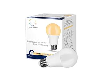 tint Ampoule LED intelligente E27 - Contrôlable par Alexa ou télécommande - Ampoule E27 à intensité variable avec lumière blanche chaude (2700 K) - 9 W