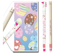 Tinte Ink Legami Lot de 2 stylos de Pâques 2025 avec enveloppes sur le thème de Pâques (licorne, lapin)