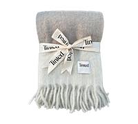 Tinted Plaid en laine Hemple 130x170 cm Beige-offwhite