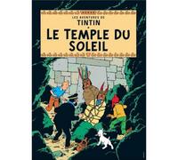 Tintin Carte postale double Le temple du soleil (12,5x17,5cm)