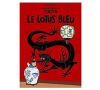 Tintinimaginatio Carte postale album de Tintin: Le lotus bleu 30073 (10x15cm)