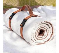 Tiny Land Couverture de Pique-Nique 2 en 1 imperméable pour l'extérieur, Grand Tapis de Plage Pliable pour 4 à 6 Adultes, Parfaite pour Le Yoga, Le Stade, la Voiture, Meilleur Cadeau pour Couple et