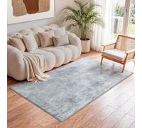 Tinyboy-hbq Tapis Salon Moderne Gris 120x60cm Tapis Lavable pour Chambre | Intérieur & Extérieur | Compatible chauffage au sol | Adapté à l'aspirateur laveur | Utilisable toute l'année | Toutes pièces