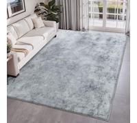 Tinyboy-hbq Tapis Salon Moderne Gris 200x160cm Tapis Lavable pour Chambre | Intérieur & Extérieur | Compatible chauffage au sol | Adapté à l'aspirateur laveur | Utilisable toute l'année | Toutes pièces