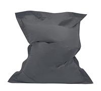 tinysiry Housse de pouf pouf lavable ultra doux surdimensionné pouf canapé housse de pouf, housse de protection de canapé 100x140cm Gris foncé