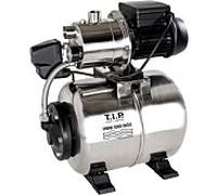 TIP Hauswasserwerk - acier inoxydable, 2 950 l/h, hauteur de refoulement 42 m, 550 W, réservoir sous pression 18 l, compact, HWW 3000 INOX, 31143