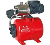 TIP Hauswasserwerk - acier inoxydable, 3 600 l/h, hauteur de refoulement 40 m, 650 W, réservoir sous pression 18 l, compact, HWW 3600 I, 31188