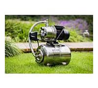 TIP Hauswasserwerk - acier inoxydable, 4 350 l/h, hauteur de refoulement 50 m, 2000 .200 W, réservoir sous pression 22 l, HWW 4500 INOX, 31140