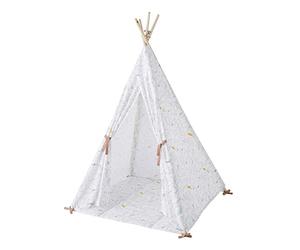 Tipi avec tapis de jeu beige - Noukie's