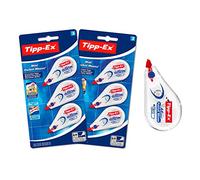 Tipp-Ex Correction Mini Pocket Mouse Rubans Correcteurs - Très Résistant - 6 m x 5 mm, Lot de 2 Blisters de 3