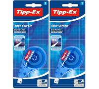 Tipp-Ex Easy Correct Ruban Correcteur - 12 m x 4,2 mm, Blister de 1 (Lot de 2)