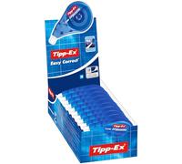 Tipp-Ex Easy Correct - Rubans Correcteurs de 12 m x 4,2 mm avec système de correction latérale, Boîte de 10