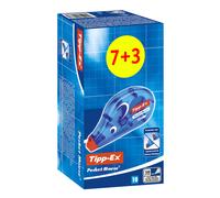 Tipp-Ex Pocket Mouse Rubans Correcteurs - 10 m x 4,2 mm Blanc translucide - Pack 7 + 3