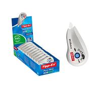 Tipp-Ex Pure Mini ECOlutions Rubans Correcteurs, Papeterie Indispensable, Couleur Blanc, 6 m x 5 mm, Boîte de 10