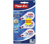 Tipp-Ex® - Ruban correcteur Tipp-Ex® Mini Pocket Mouse® - Format spécial 2 + 1 gratuit