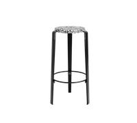TipToe BIG LOU Tabouret Plastique Recyclé Noir/Noir Graphite