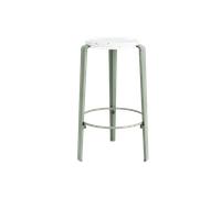 TipToe MI LOU Tabouret Plastique Recy lanc/ Gris Eucalyptus