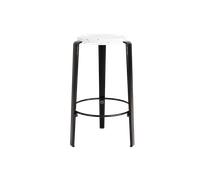 TipToe MI LOU Tabouret Plastique Recy lanc/Noir Graphite