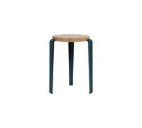 TIPTOE - Tabouret empilable Bleu