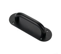 Tirage Acier Inoxydable 280mm pour Verre Tirage Acier Inoxydable | Acier inoxydable , 200x65mm, fini élégant, résistant à la , pour intérieur extérieur(200×65-2pcs)
